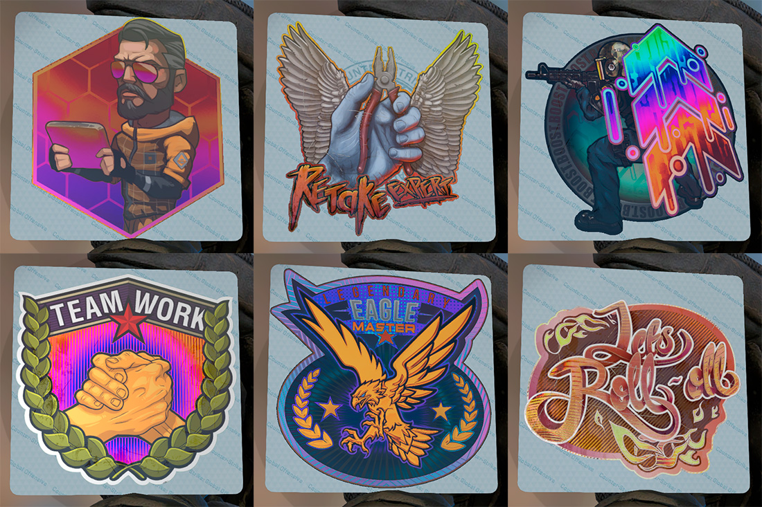 Cheap and beautiful stickers in CS 2