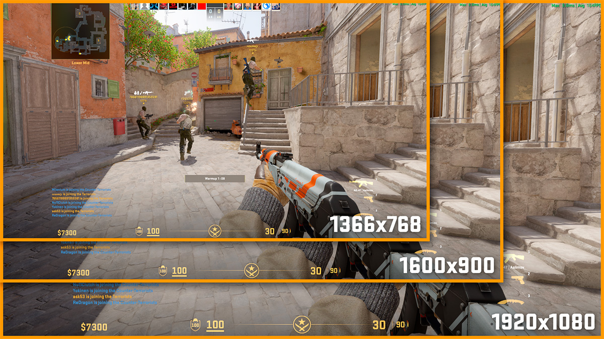 Changing Screen Resolution via CS2 Launch Options