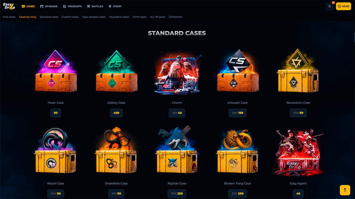 EasyDrop Case Catalog