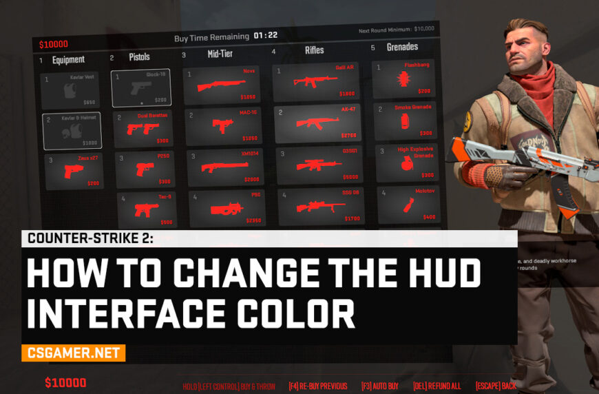 How to Change the HUD Interface Color in CS2