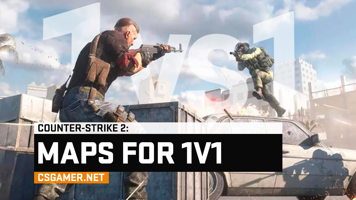 Maps for 1v1 with a Friend in CS 2 from the Steam Workshop