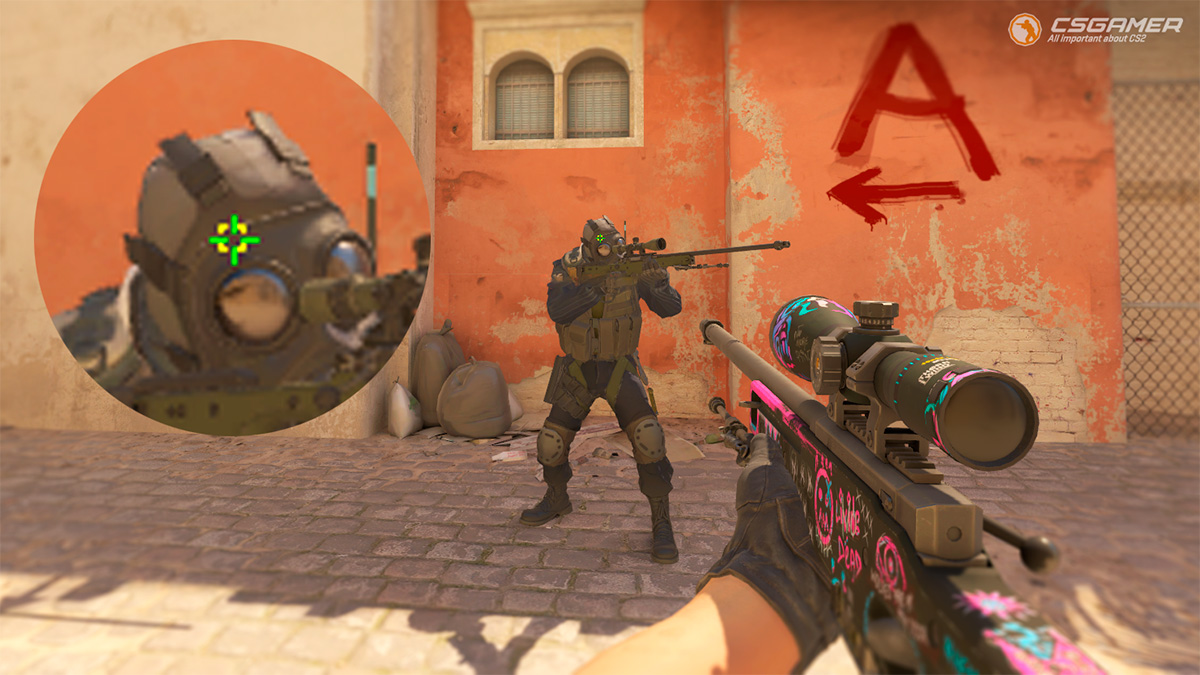 Noscope Crosshair via CS2 Console