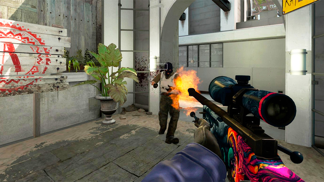 Noscope Crosshair via Game Bug