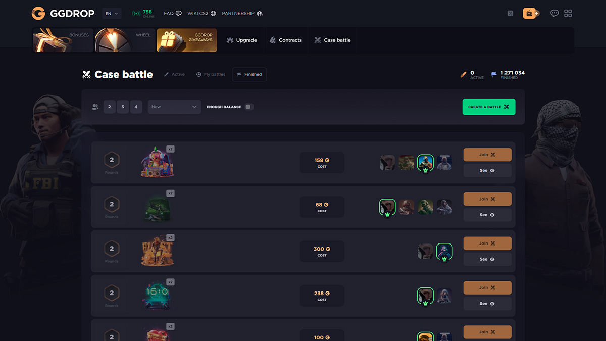 Other Modes Games on GGDROP