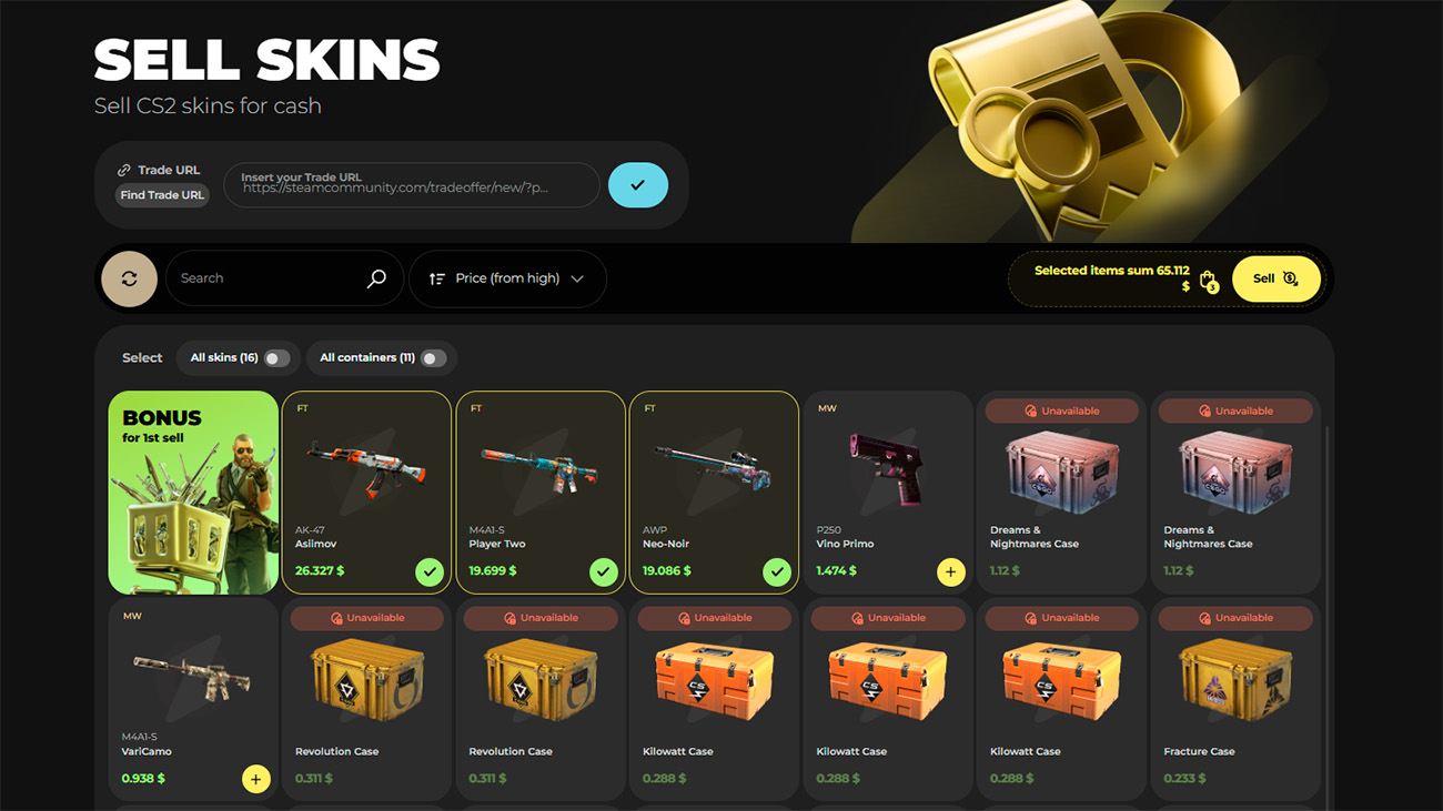 SKINOUT — From the creators of CSGOPOLYGON (Operating since 2023)
